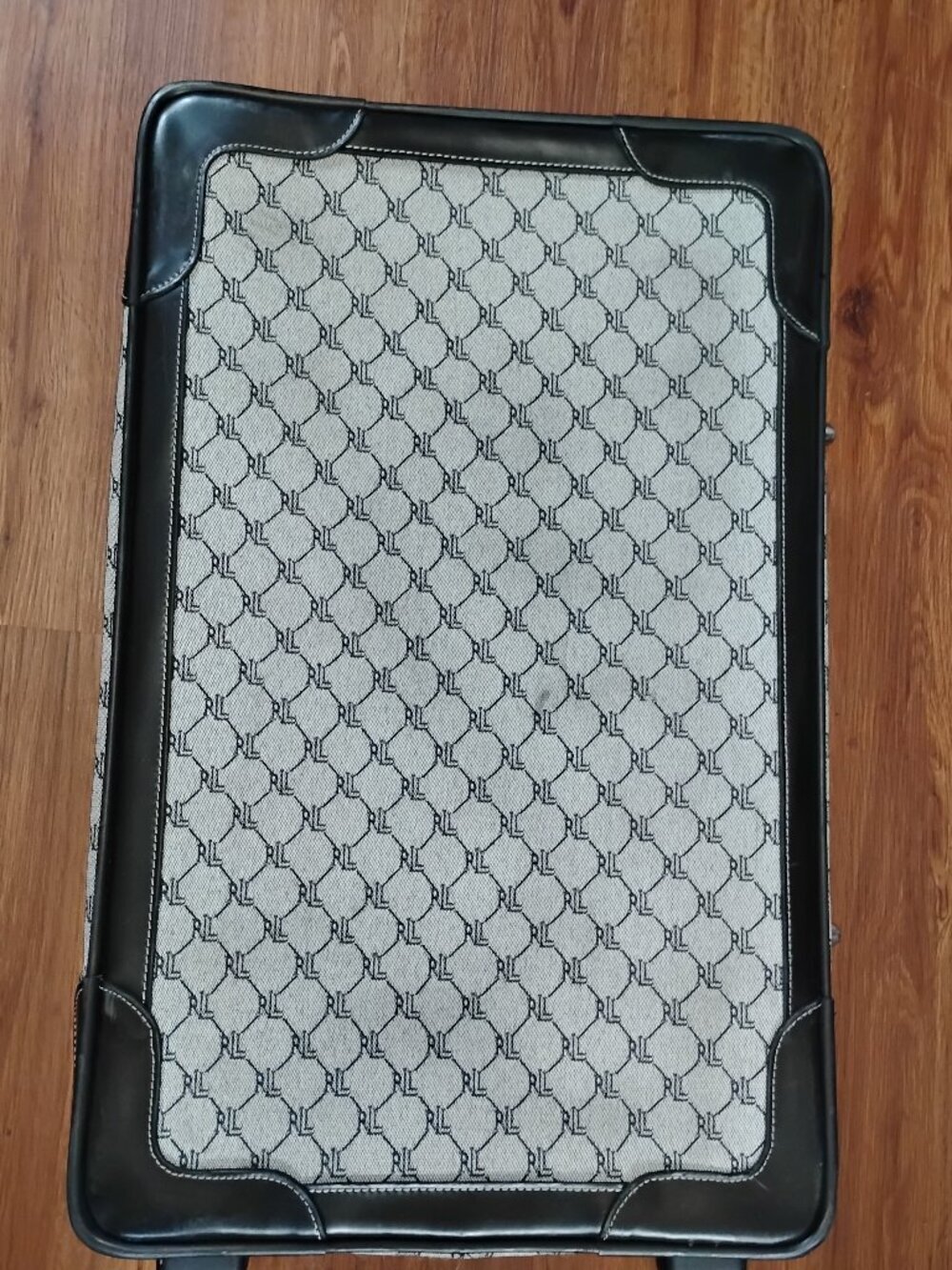 Ralph Lauren Jacquard Monogram Suitcase